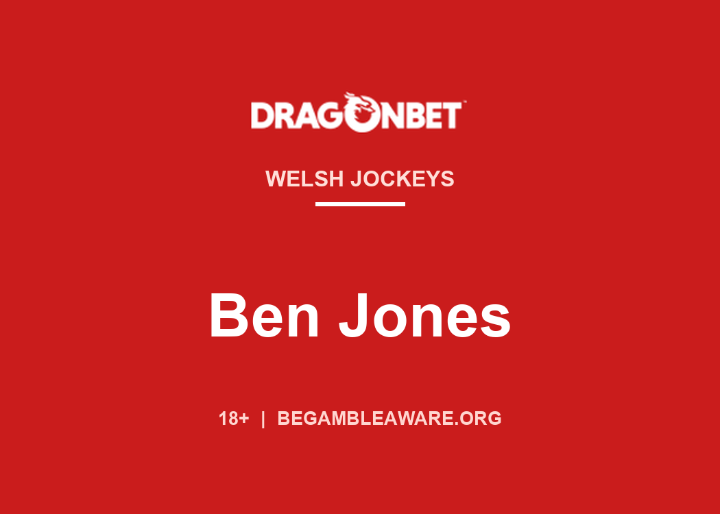 DragonBet profile card: Ben Jones, Welsh jump jockey