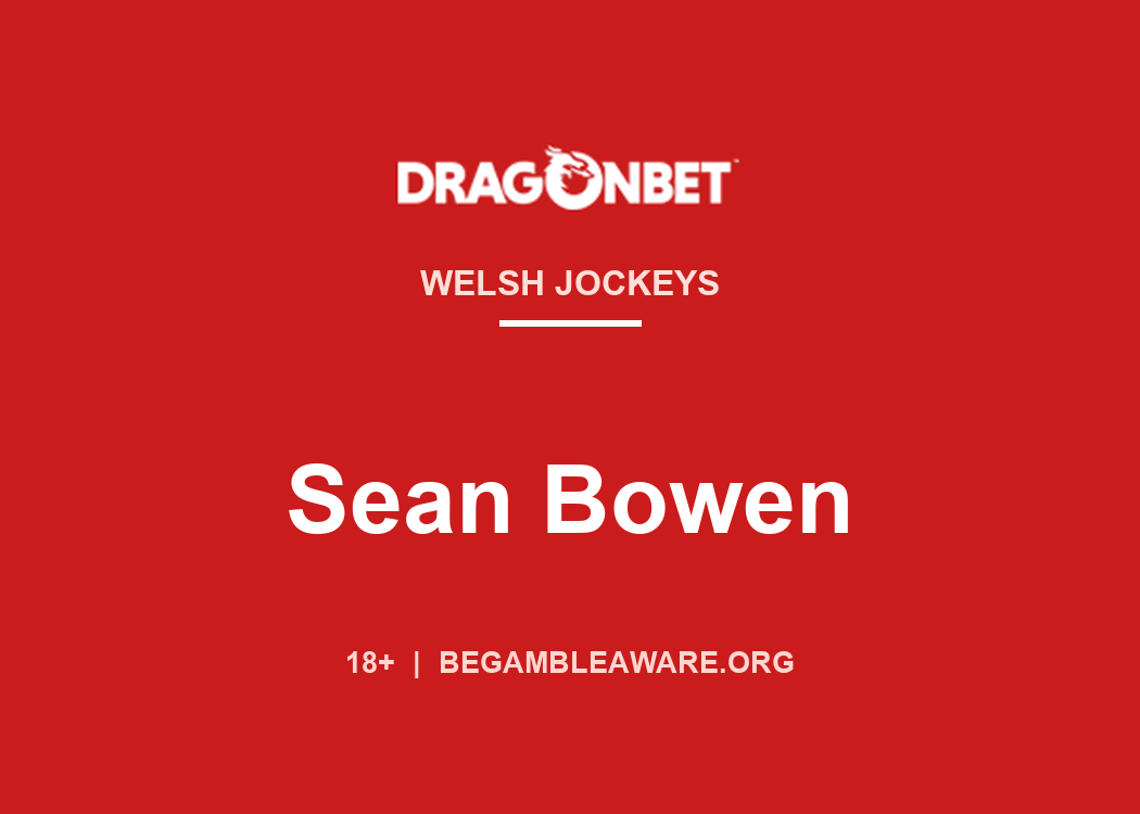DragonBet profile card: Sean Bowen, Welsh jump jockey